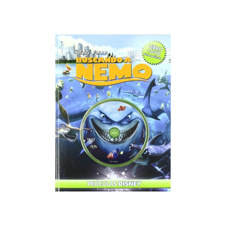 Películas Disney: Buscando A Nemo  (Libro + Dvd De La Película)